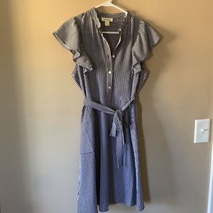 Pin stripe dress